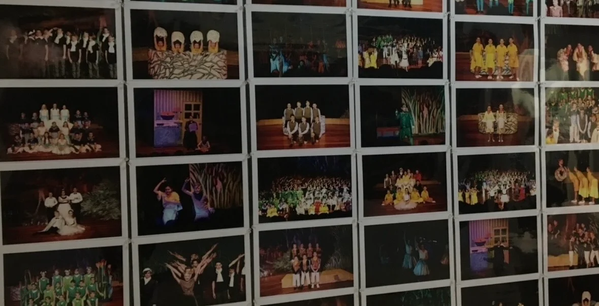 Young performers on stage at Macedon Ranges school production