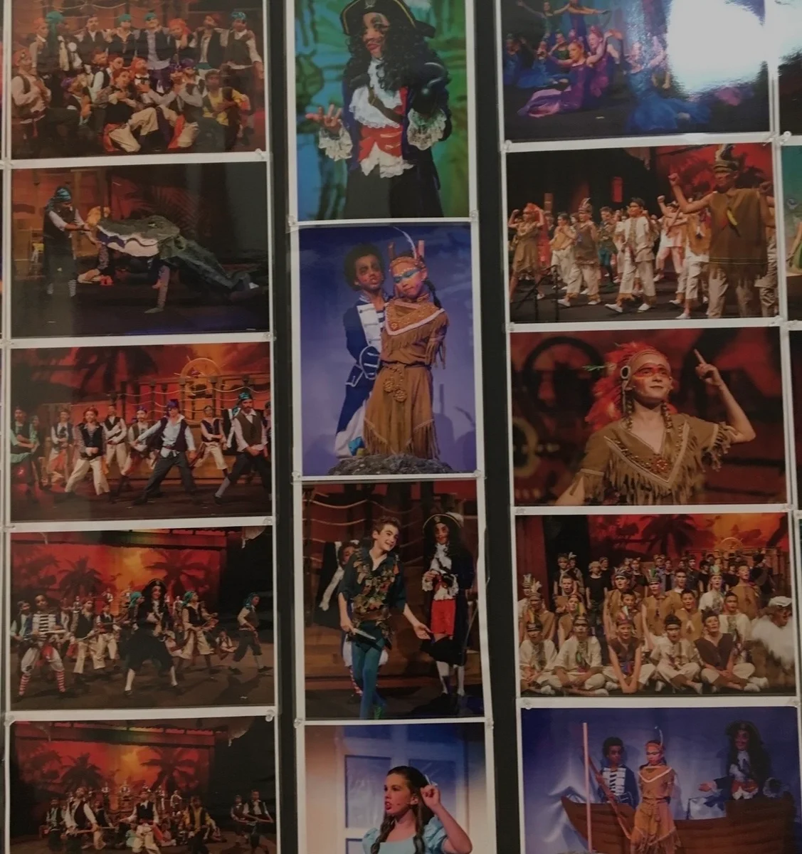 Children performing in a school production in the Macedon Ranges